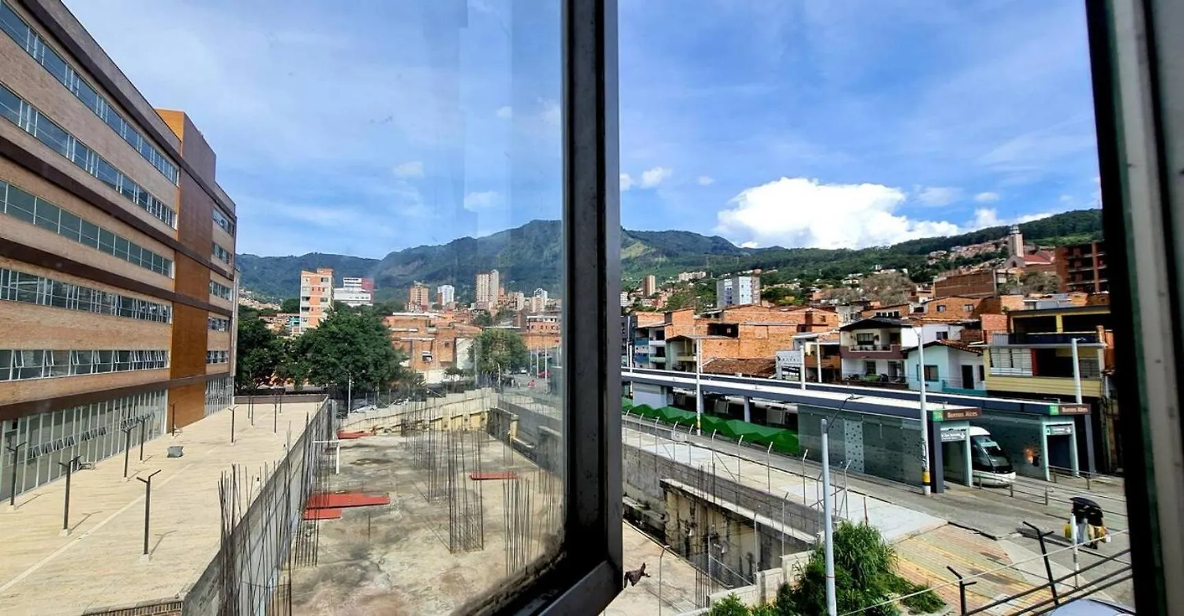 1Br Air Conditioned Studio Buenos Aires Medellín Lejlighed