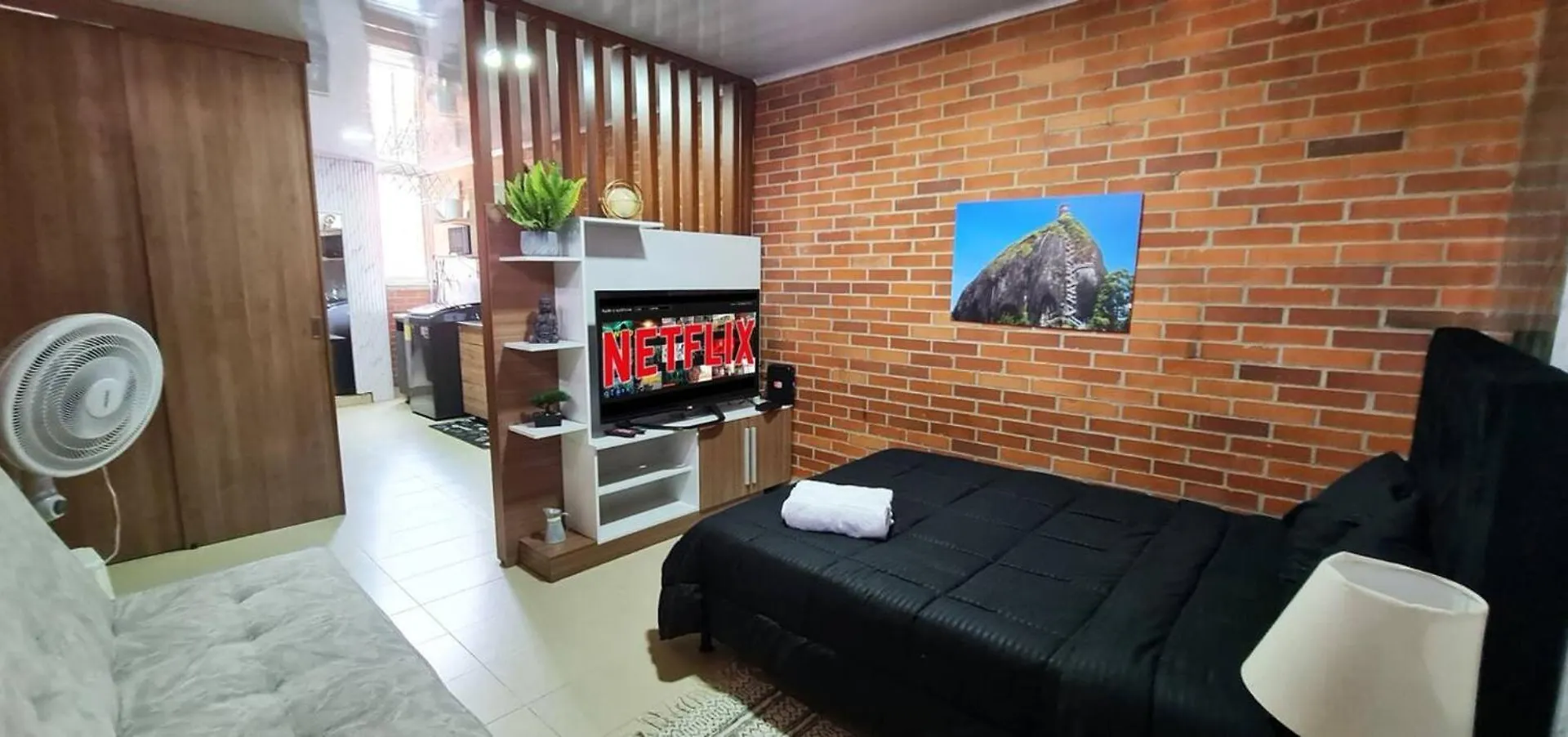 1Br Air Conditioned Studio Buenos Aires Medellín