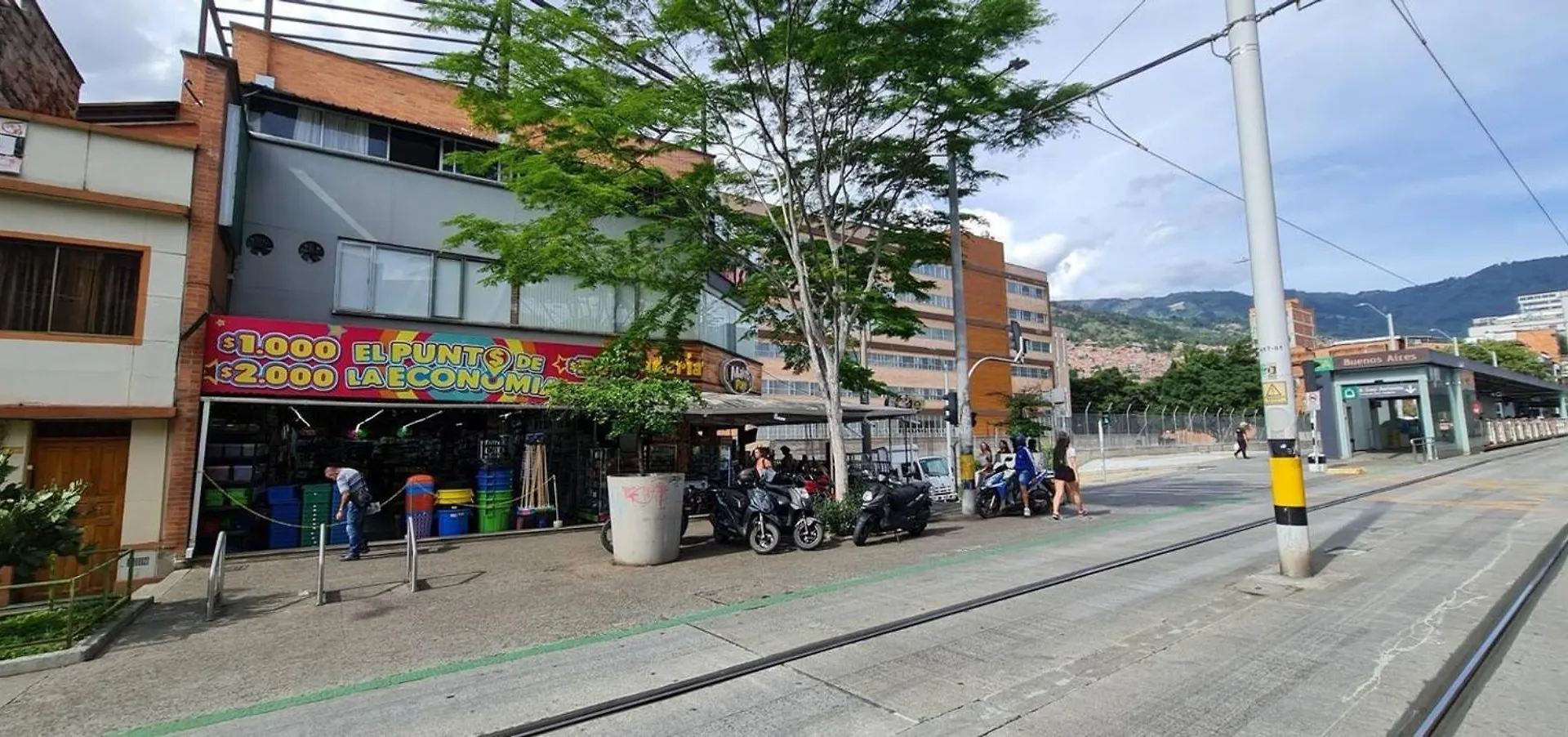 1Br Air Conditioned Studio Buenos Aires Medellín